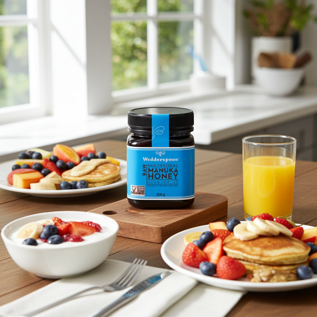 Wedderspoon Raw Manuka Honey KFactor 12+ – 250g