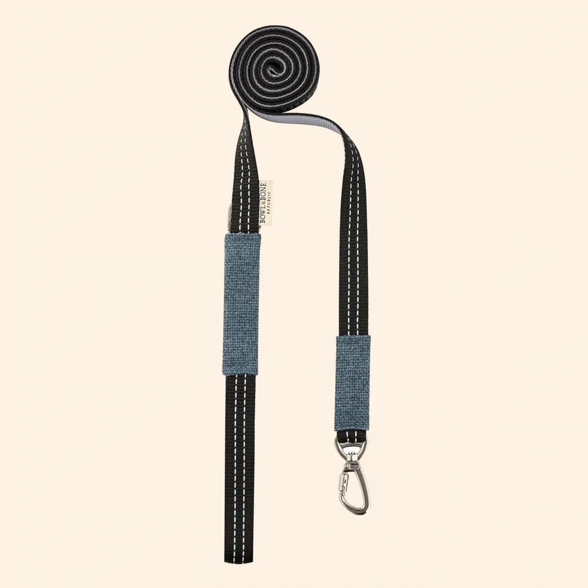 Soho Poms x Bowl & Bone Republic Dog Lead - Ocean
