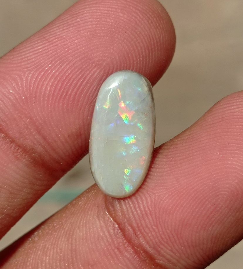 Opal for Sale - Natural Lighting Ridge Australian Opal - October Birthstone - 17x9mm