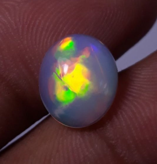 3ct AAA Quality Opal for Sale - White Fire Opal - Welo Opal - Water Opal - October Birthstone - 12x10mm