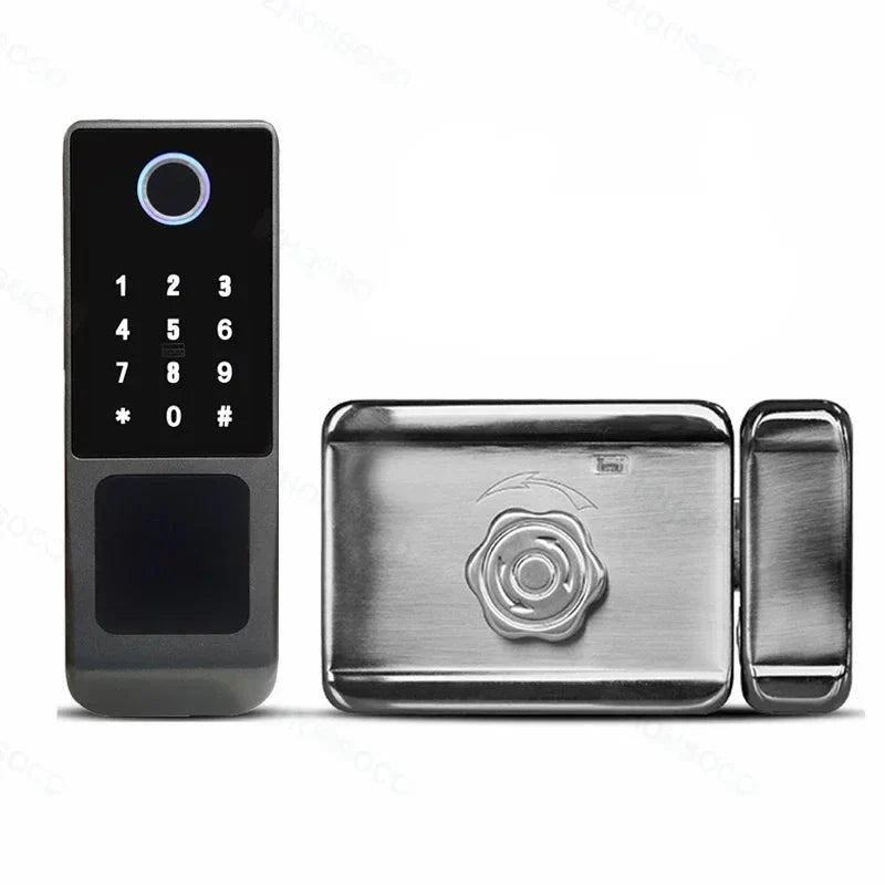 Wifi Fingerprint Smart Door Lock Outdoor