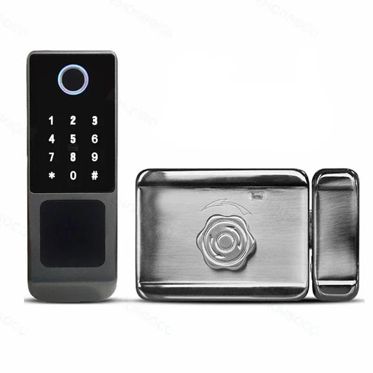 Wifi Fingerprint Smart Door Lock Outdoor