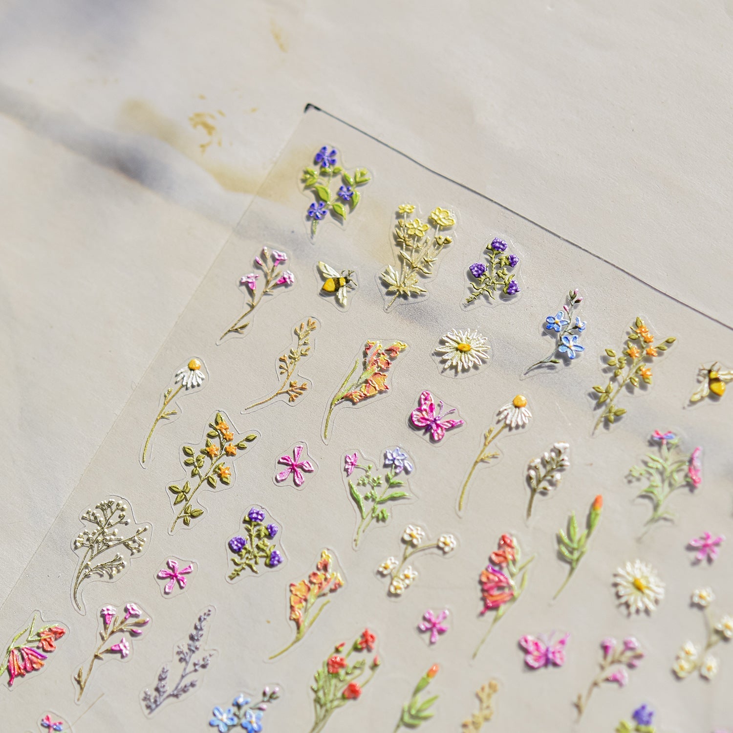 Hello Claws | Spring Wild Flower Nail Deco Sticker