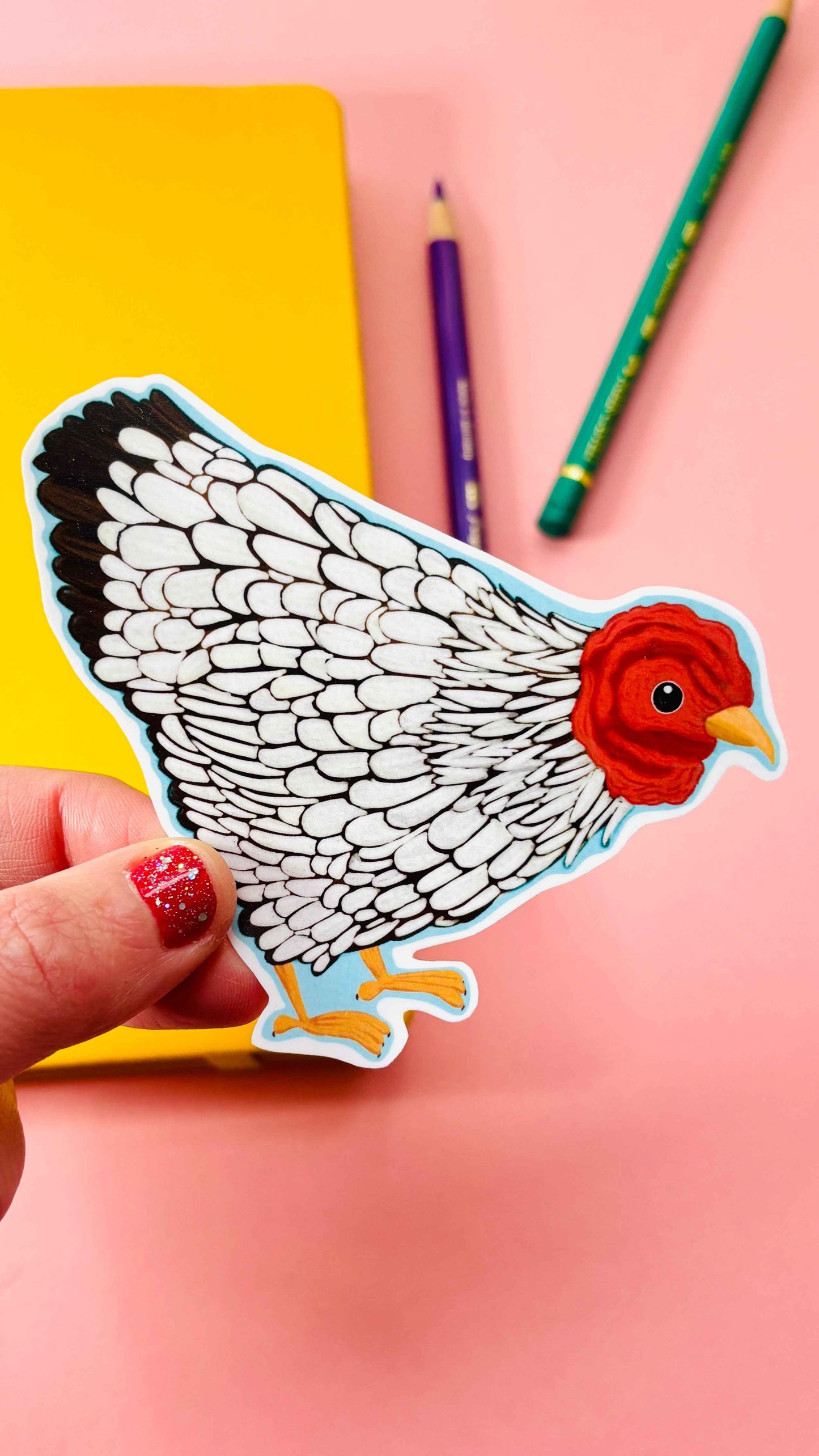 Birbfest 2025 Illustrated Birds 10cm Vinyl Sticker