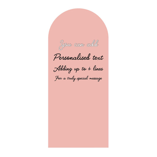 XQ001 Dusky Pink Sailboard Cardboard Cut Out Height 185cm Width 80cm