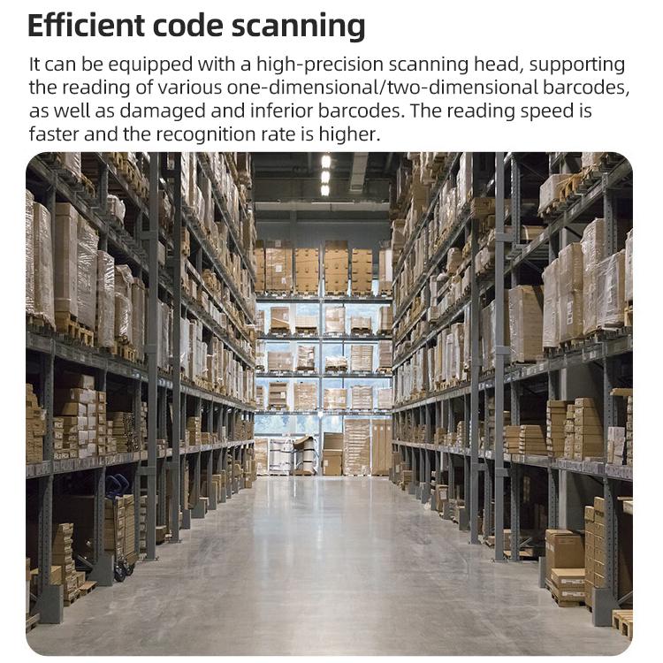 5.5 inch Android 10 IP65 Handheld Industrial Data Terminal Barcode Scanner, Style: RFID UHF + NFC HF, RFID UHF + NFC HF