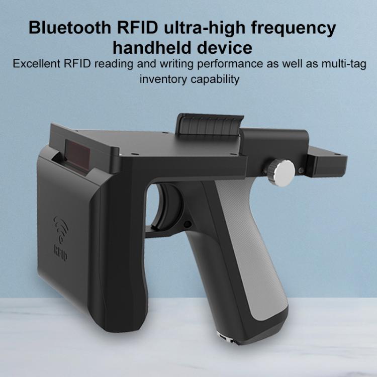 UHF RFID Radio Frequency High Performance Handheld Back Clip Bluetooth Communication Reader, Style: Bluetooth RFID Reader/Writer, Bluetooth RFID Reader/Writer