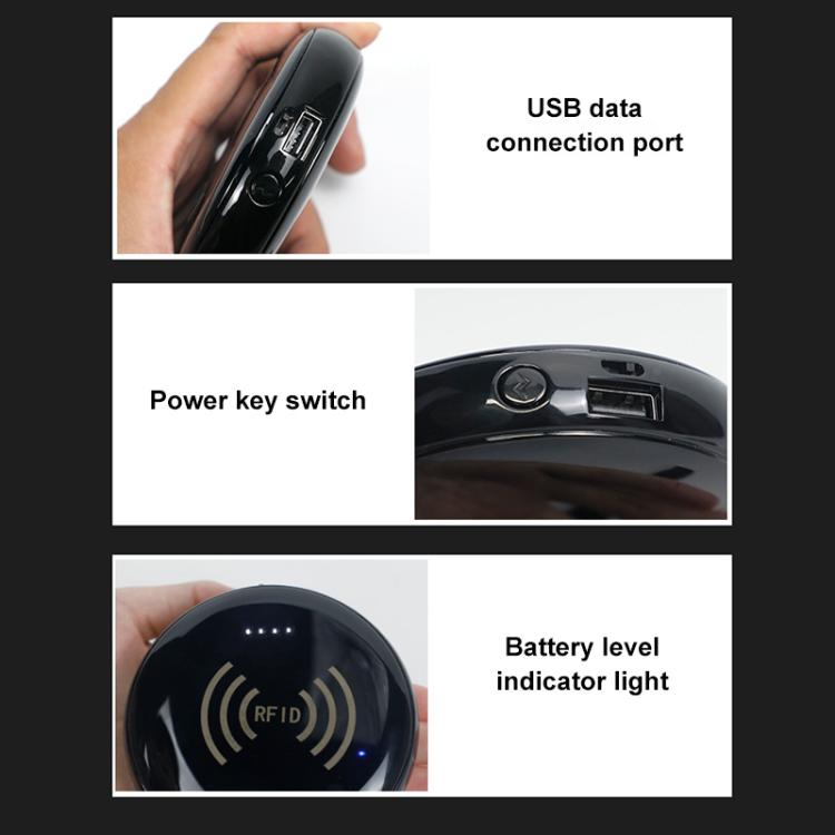 UHF RFID Handheld Portable Tag Bluetooth Reader, UHF RFID Bluetooth Reader