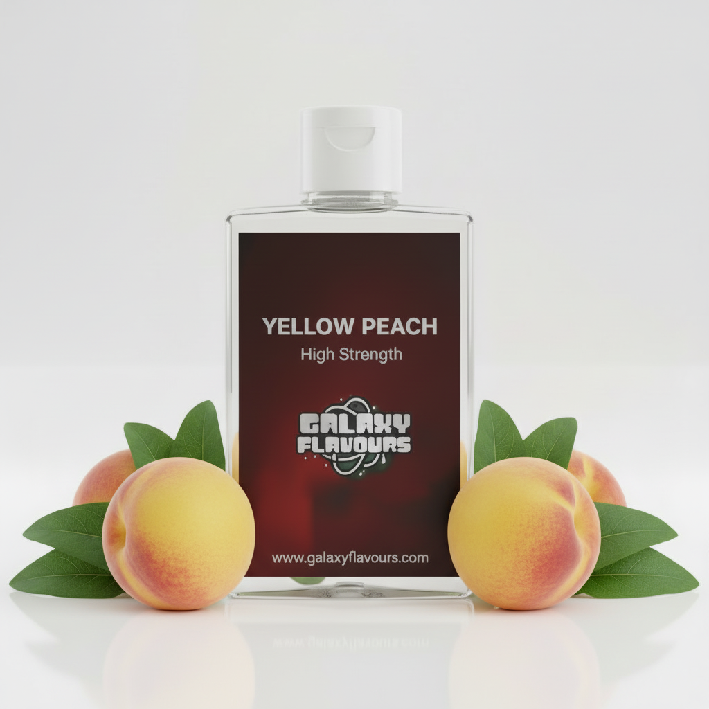 Yellow Peach Food Flavouring - Professional High Strength - 100ml