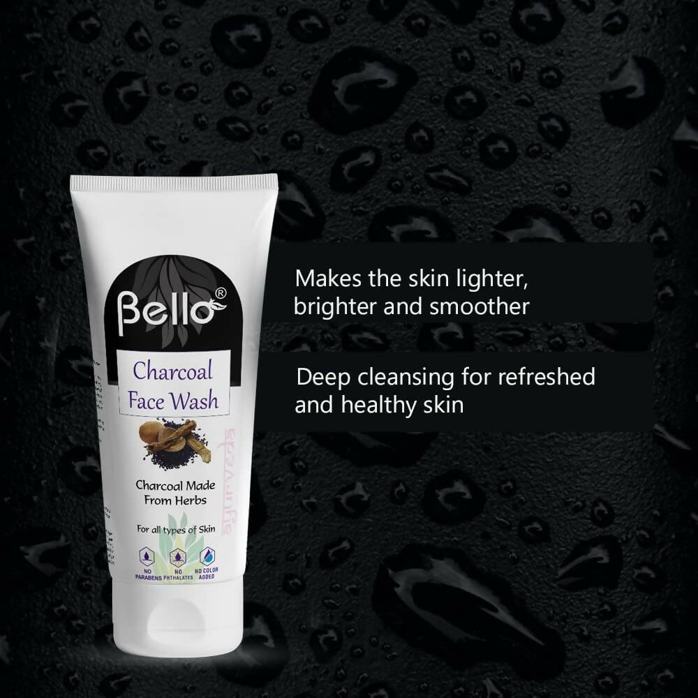Bello Herbals Charcoal Face Wash