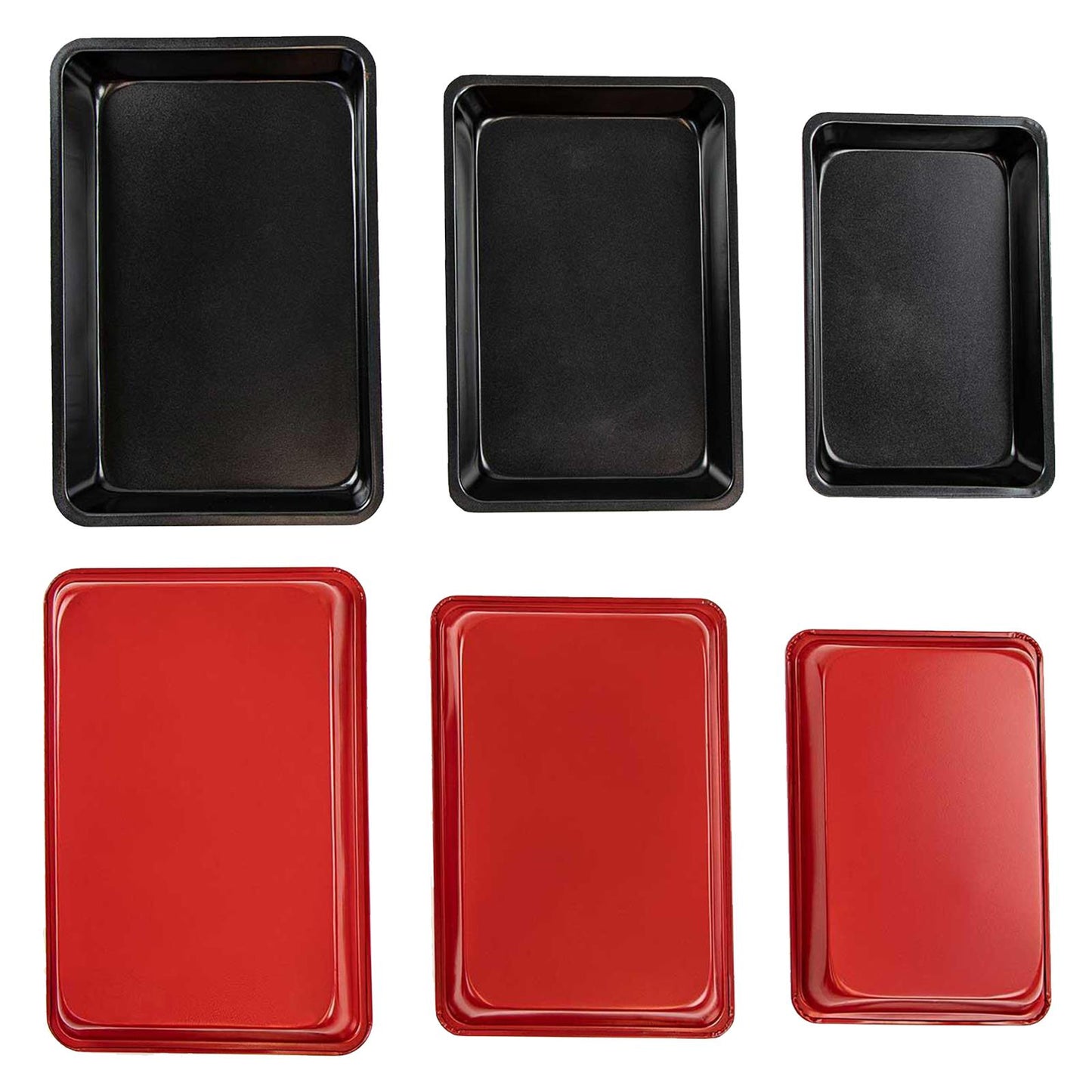 3Pc Non-Stick Baking Trays | R001 | AS-97969  | 3RB-15