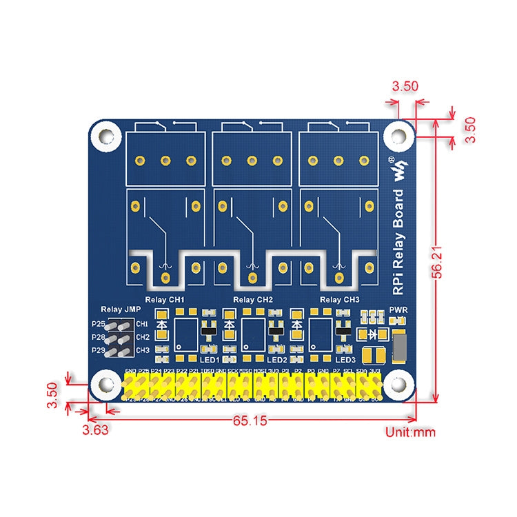 Waveshare RPi Relay Board, RPi Relay Board