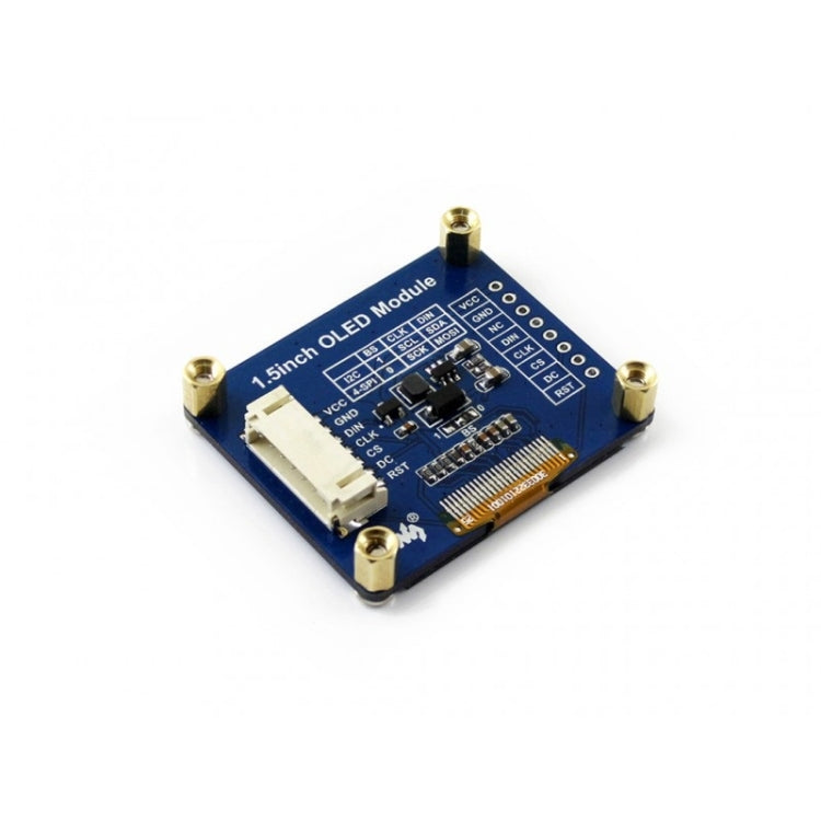 Waveshare General 1.5 inch 128x128 OLED Display Module, SPI/I2C interface, 13992