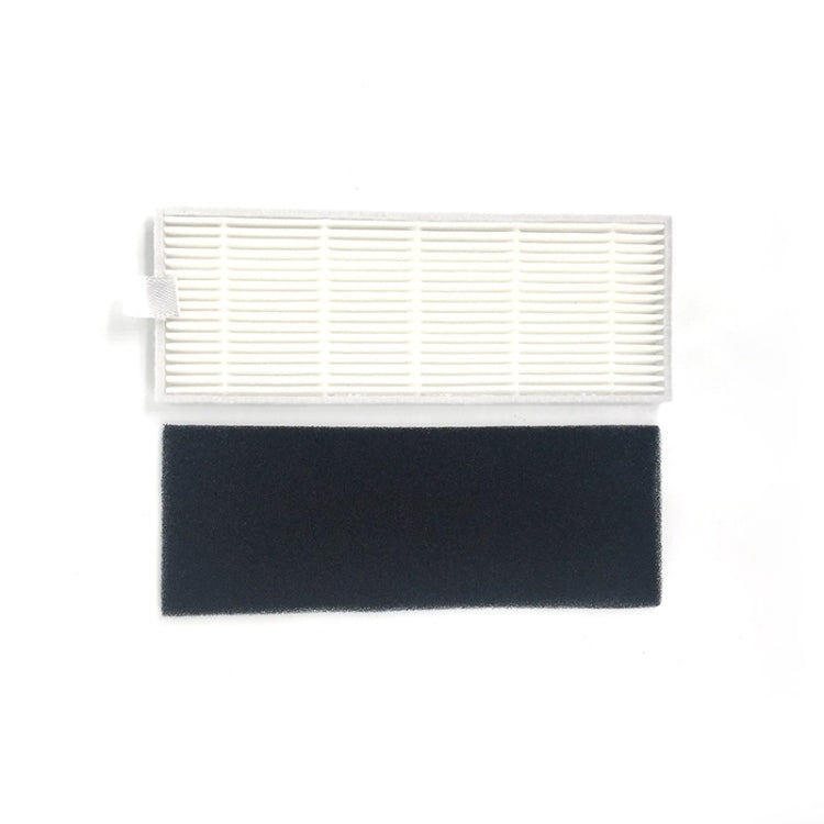 XI295 2 Pairs K614 Side Brushes + 3 PCS K636 Rags + 3 PCS I207 Filters for ILIFE A4