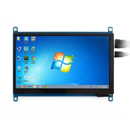 WAVESHARE 7 inch HDMI LCD (H) IPS 1024x600 Capacitive Touch Screen, 7 inch