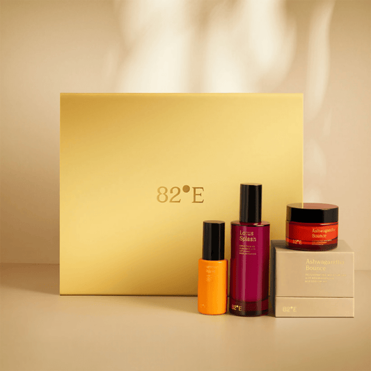82°E By Deepika Padukone The Skincare Gift Kit In Gold