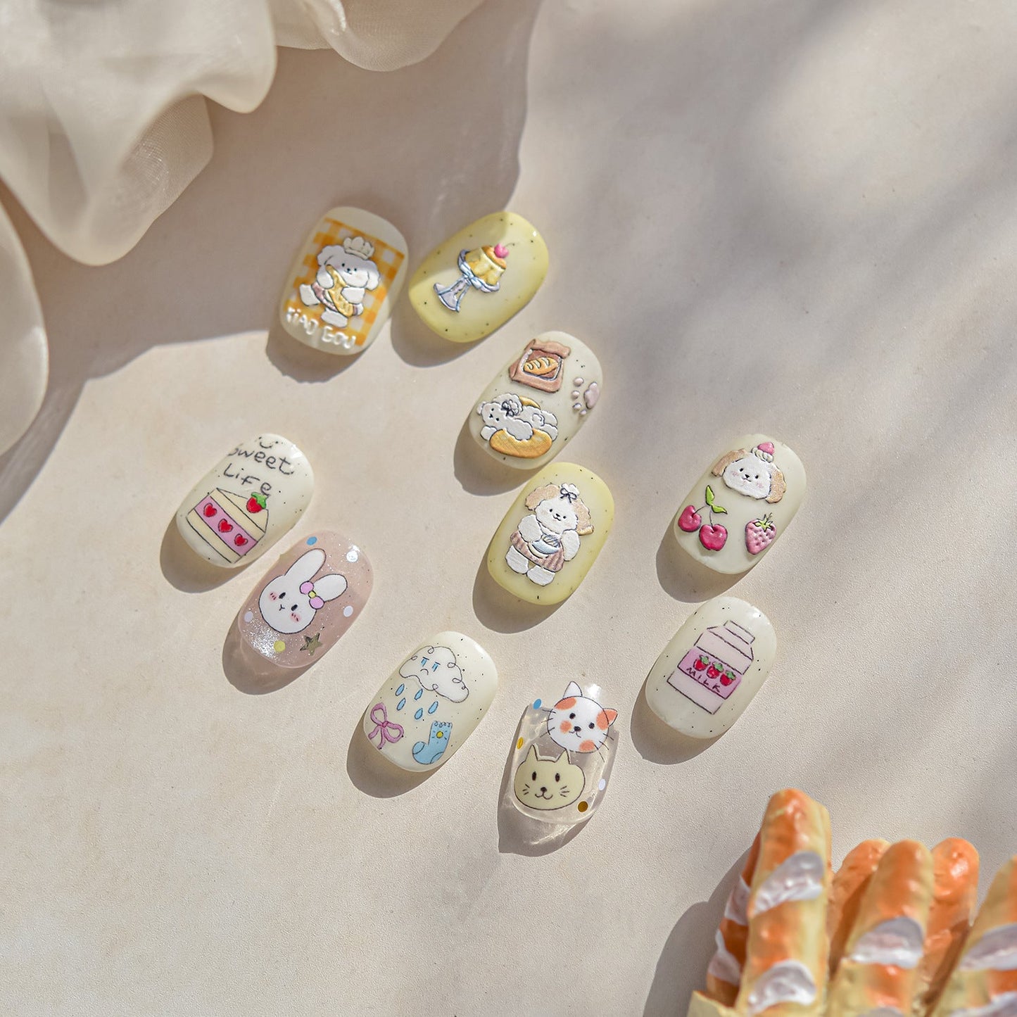 Hello Claws | Lovely Zoo Nail Deco Sticker