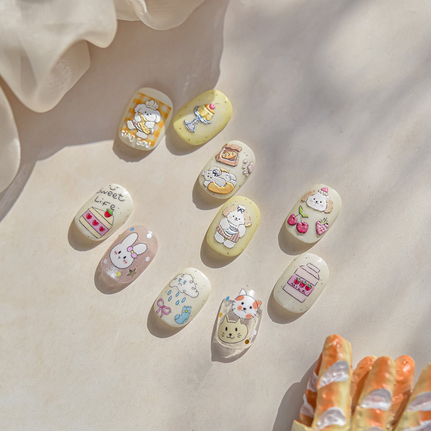 Hello Claws | Lovely Zoo Nail Deco Sticker