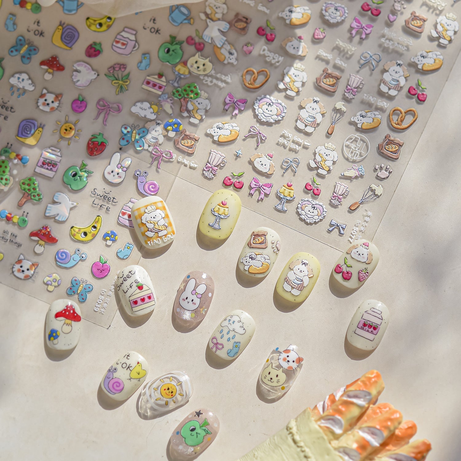 Hello Claws | Lovely Zoo Nail Deco Sticker