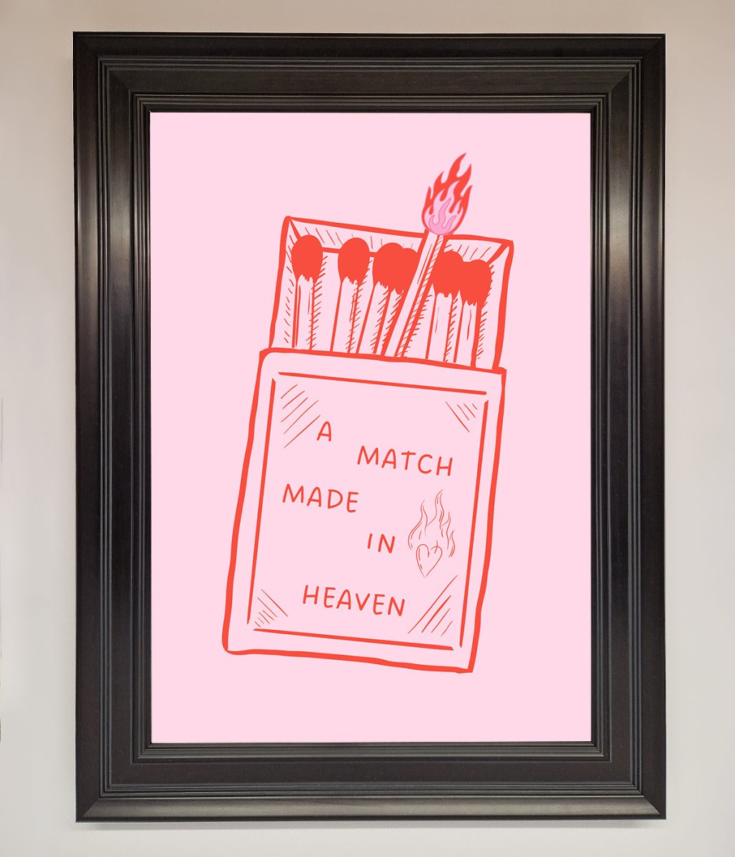 A Match Made In Heaven Framed Wall Art