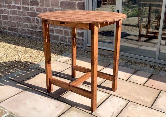 Charles Taylor Trading Alfresco Table Six Seater Brown