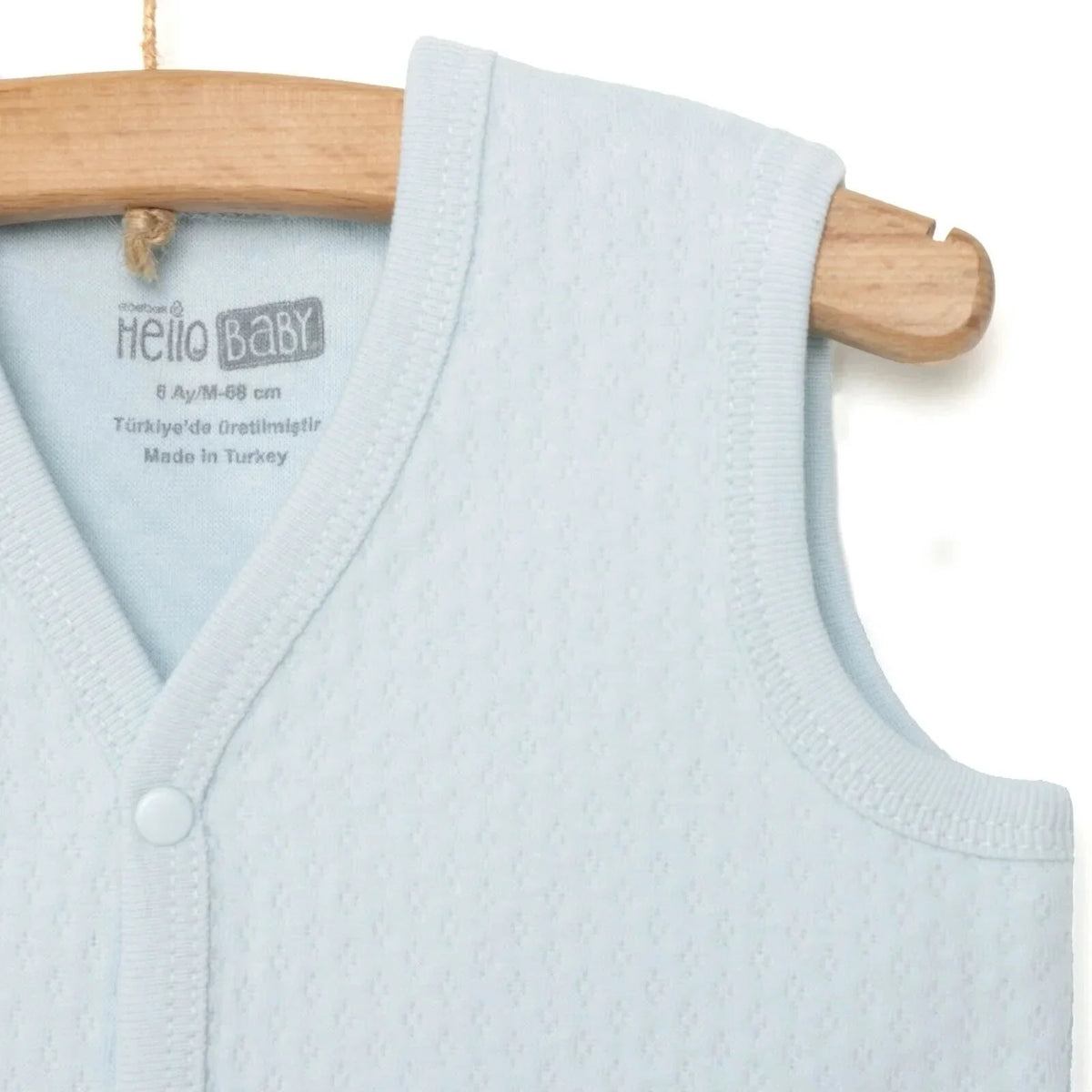 HelloBaby Crew Neck Quilted Baby Gilet (3 Months to 2 Years)