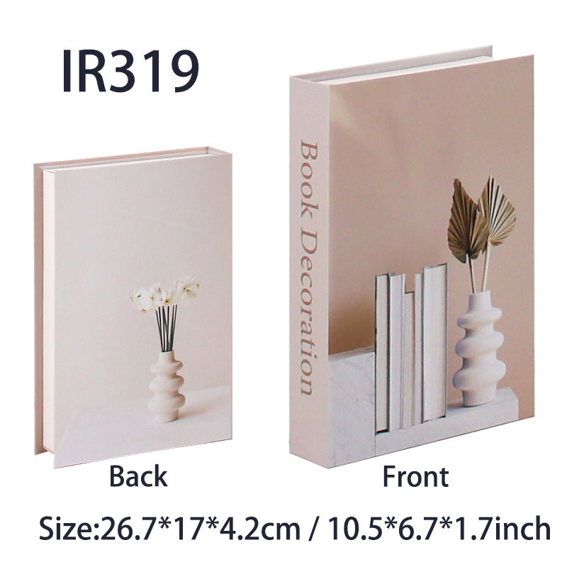 Fashion Simple Style Prop Books Fake Book Magazine Ornaments