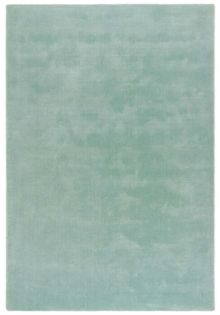 Hush Solid Aqua Luxury Rug