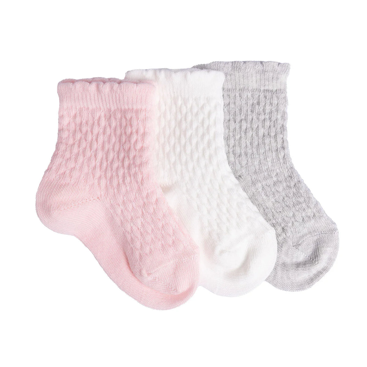 HelloBaby 3 Pack Ankle Baby Socks (Newborn to 4-5 Years)