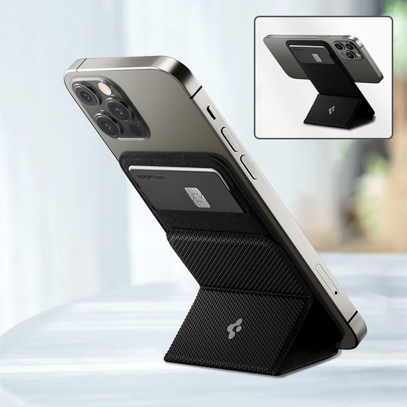 MagSafe Card Holder Wallet - Magnetic Phone Card Case for iPhone - Slim Leather Card Holder Accessory