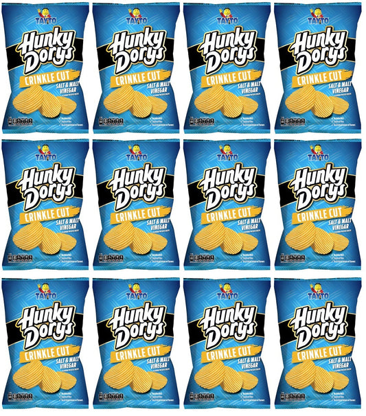 12 x Tayto Hunky Dory Salt & Vinegar 130G