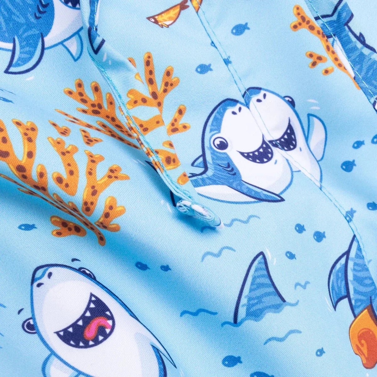 HelloBaby UV Protection Shark Print Baby Swim Shorts (2 Years to 5 Years)