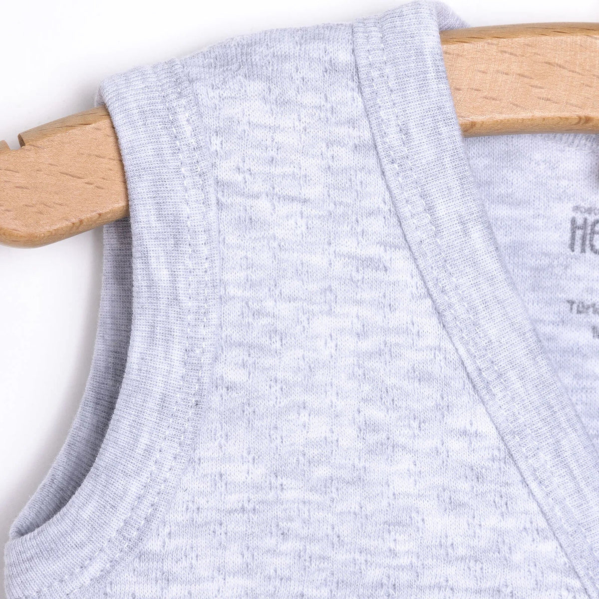 HelloBaby Giraffe Motif Snap Fastening Quilted Baby Gilet (3 Months to 2 Years)