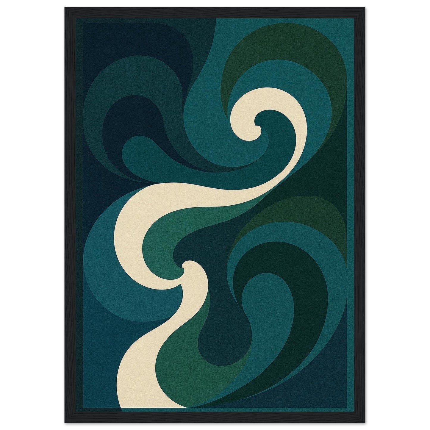Abstract Awaken - Premium Matte Paper Wooden Framed Poster
