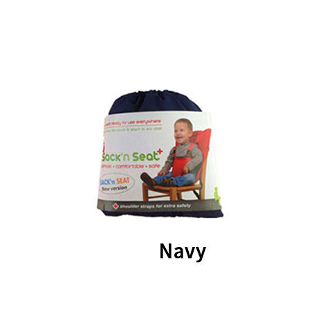 Portable Baby Dining Chair with Safety Belt - Foldable Travel Seat