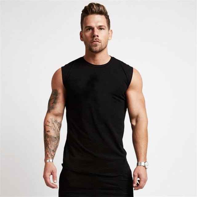 Men's Compression Gym Tank Top - Lightweight, Breathable, & Stylish Design
