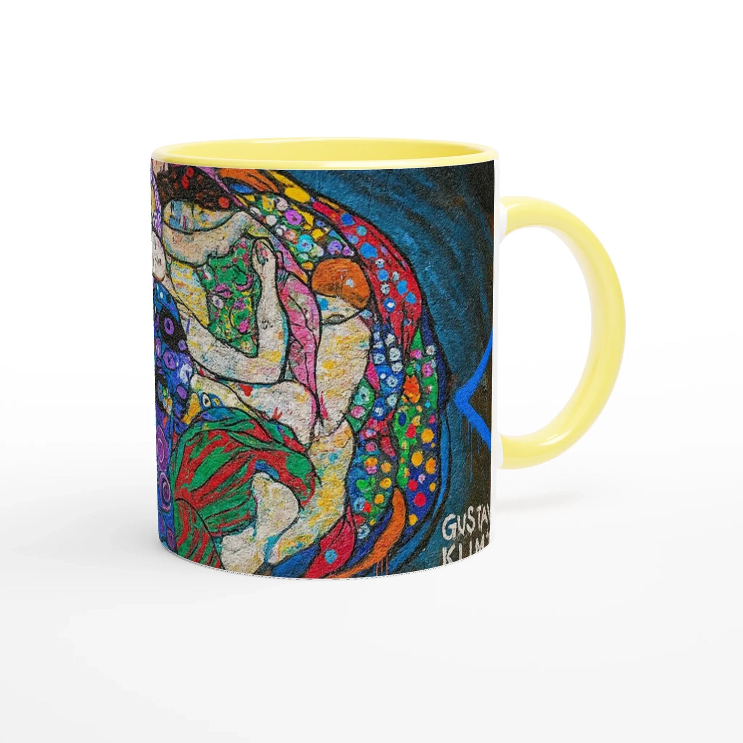 🎨 Klimt Graffiti Art Mug – A Modern Twist on a Masterpiece ☕