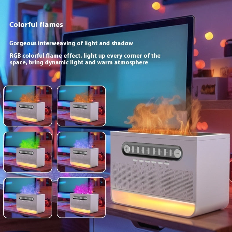 Sonixan White Noise Bluetooth Speaker Desktop Aroma Diffuser for Relaxation & Sleep
