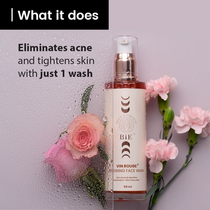 BiE Vin Rouge Renewing Face Wash With Vitamin E & Resveratrol