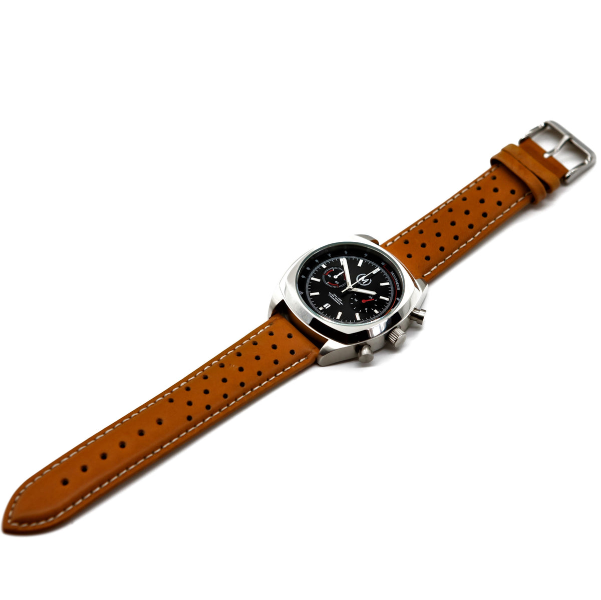 Classic Driver Chronograph, Tan Strap