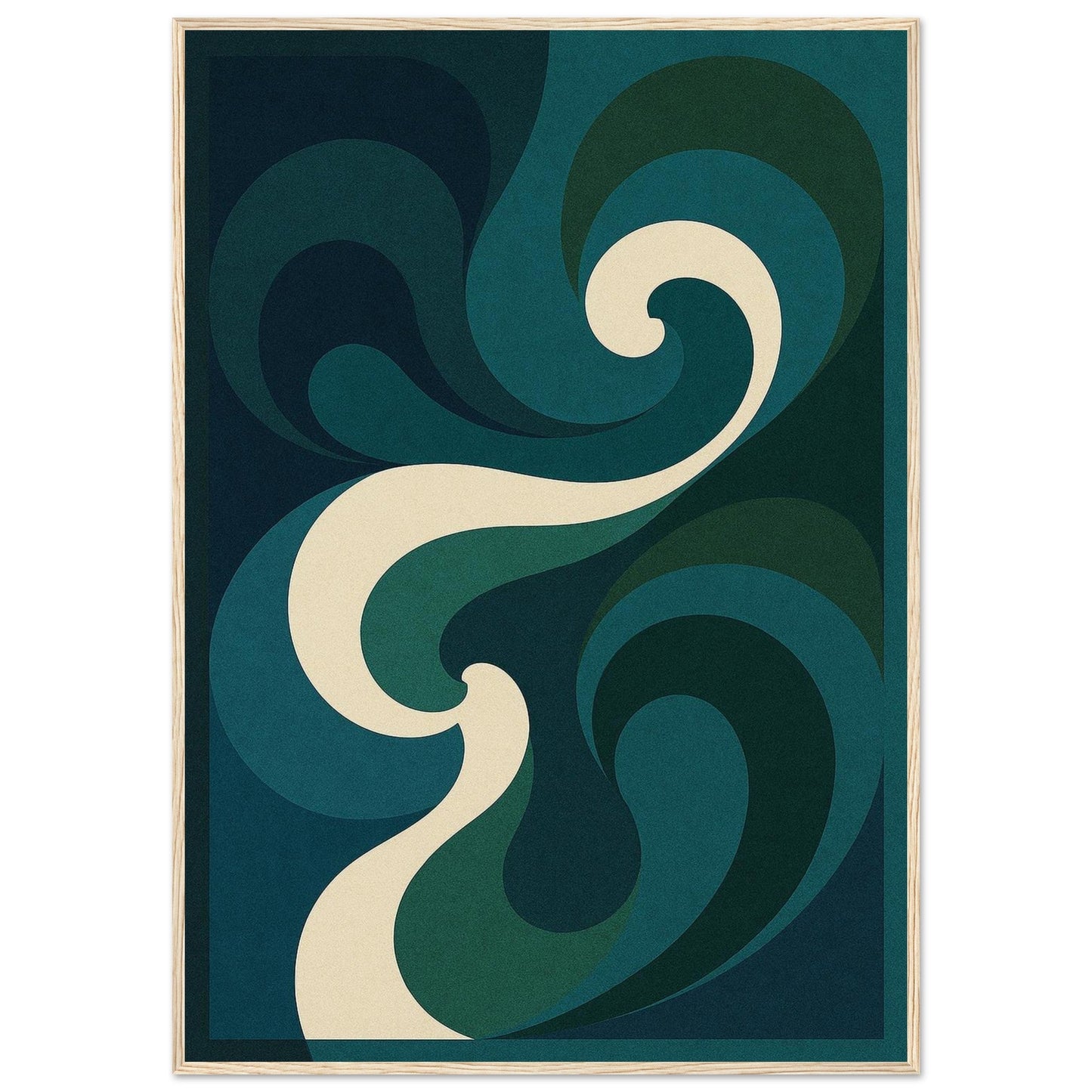 Abstract Awaken - Premium Matte Paper Wooden Framed Poster