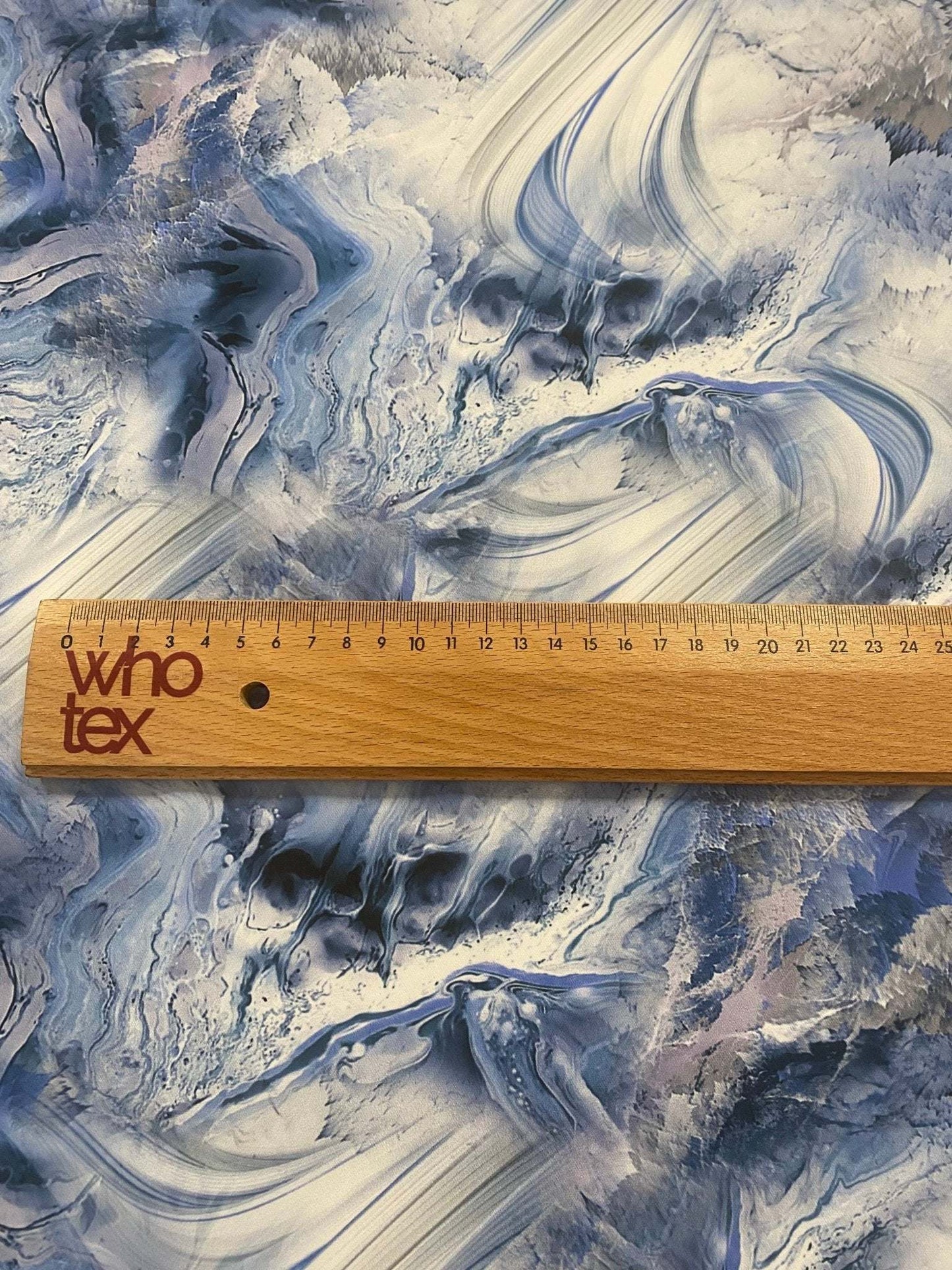 Abstract Marble Effect Fabric Sold by Metre