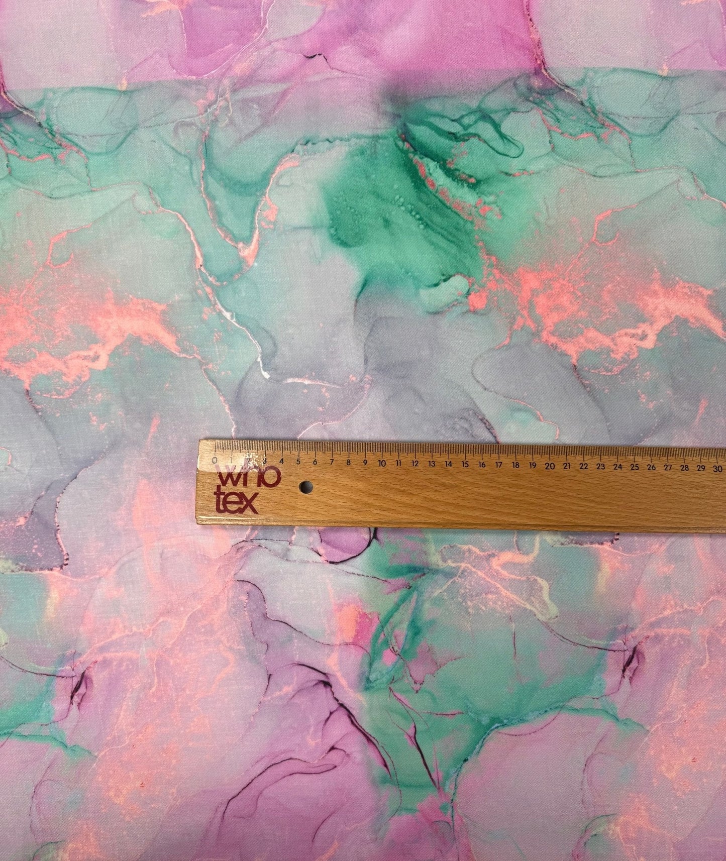 Abstract Watercolor Print Fabric By Metre