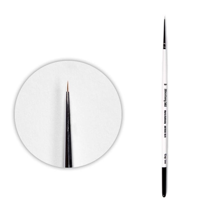 Abteilung 502 TOP LINE Kolinsky Sable Brush 10/0 (ABT850-10/0)