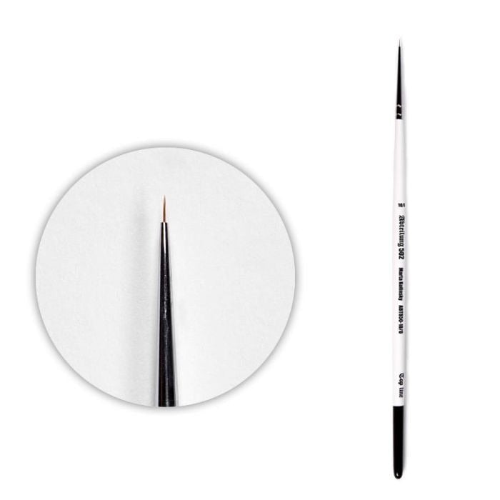 Abteilung 502 TOP LINE Kolinsky Sable Brush 10/0 (ABT850-10/0)