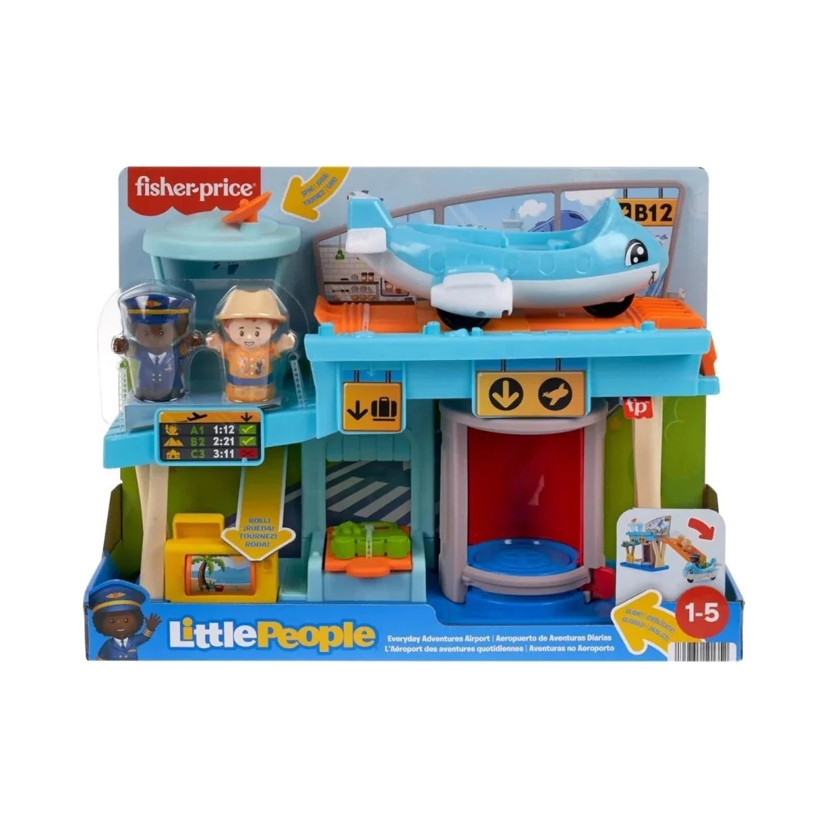Fisher-Price Little People Everday Adventures Airport Playset