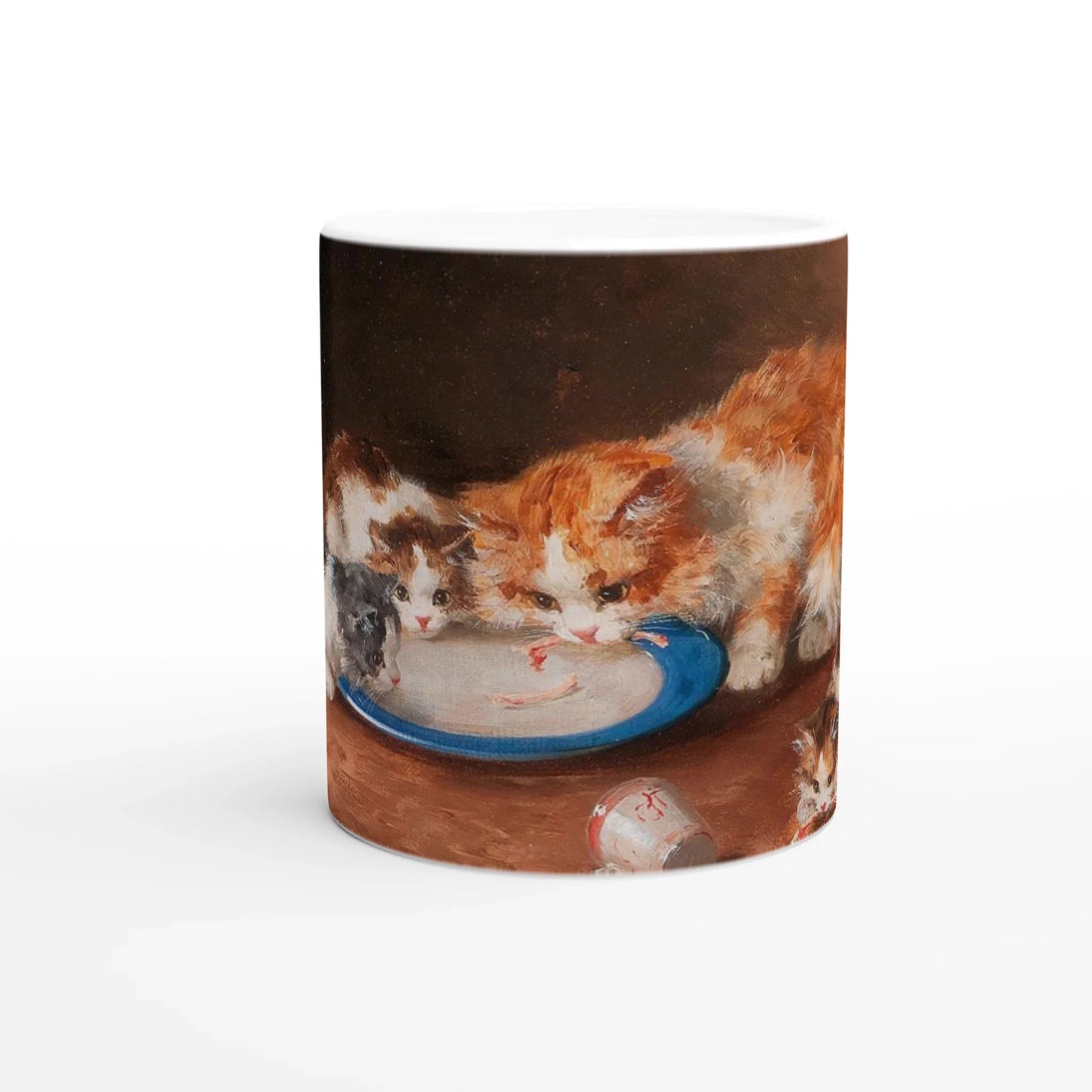 🐾 Arthur-Alfred Brunel de Neuville Cat Art Mug – A Purrfect Gift for Cat Lovers! 🐱☕