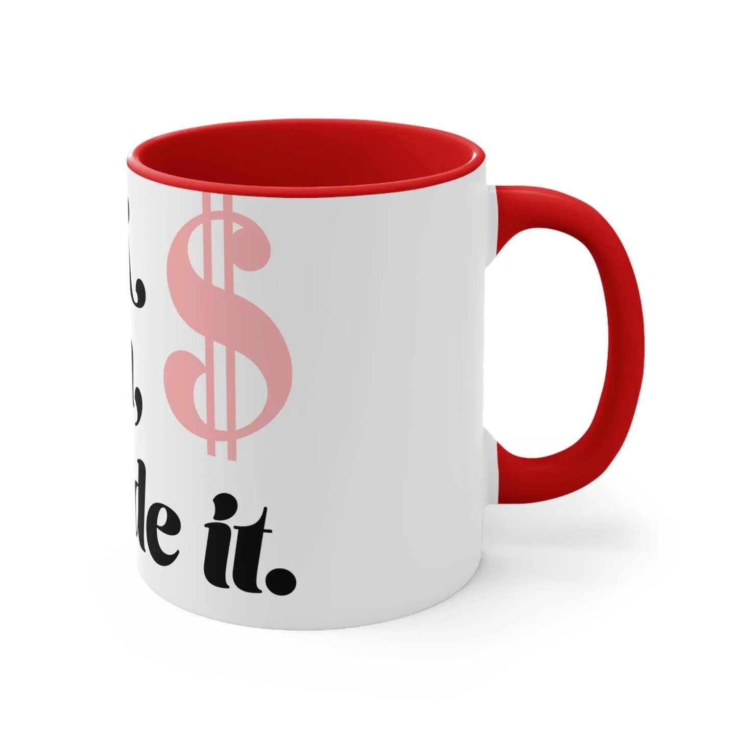 Accent Coffee Mug, Mum, I made it  11oz