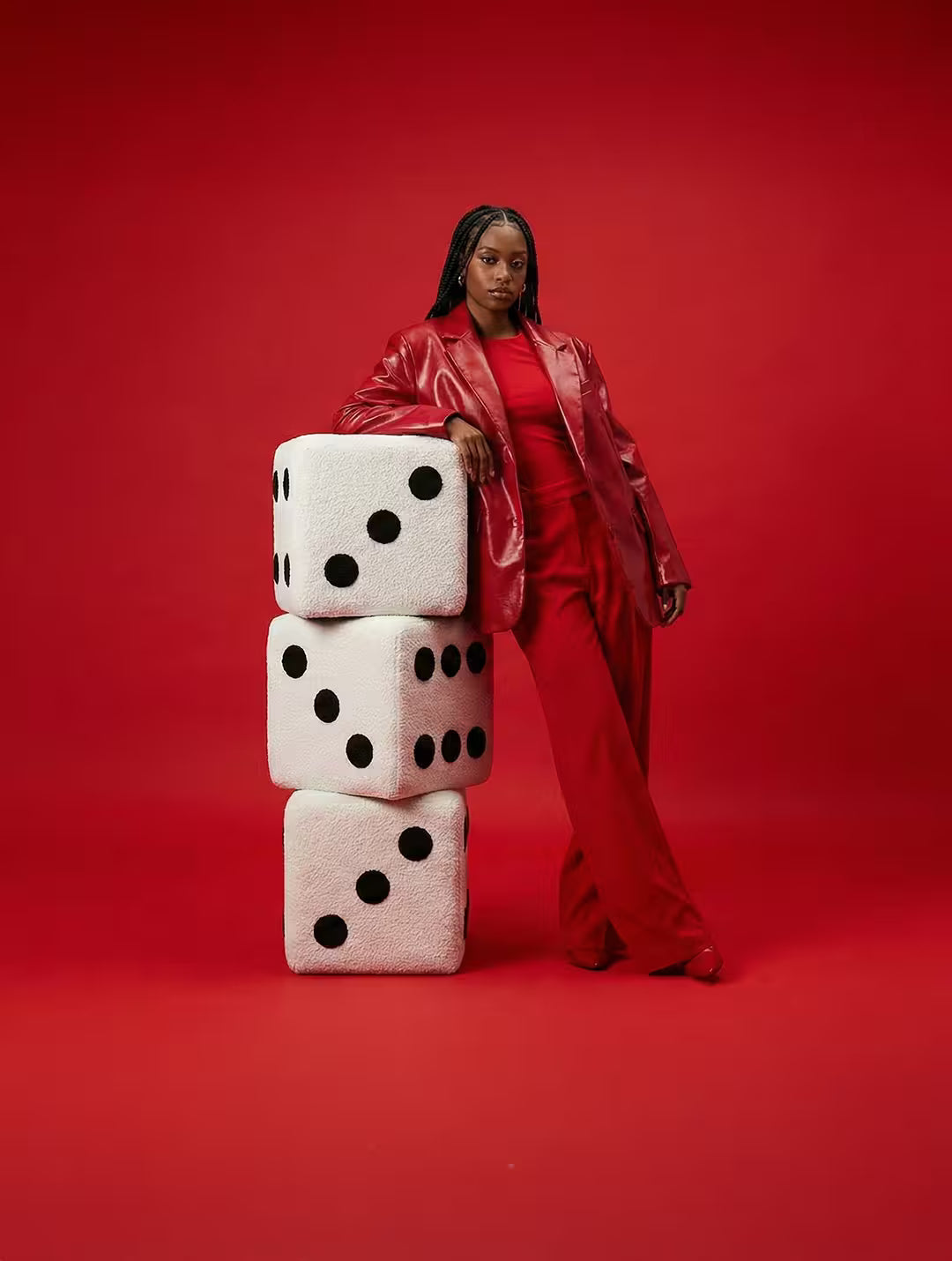 Dice Footstool