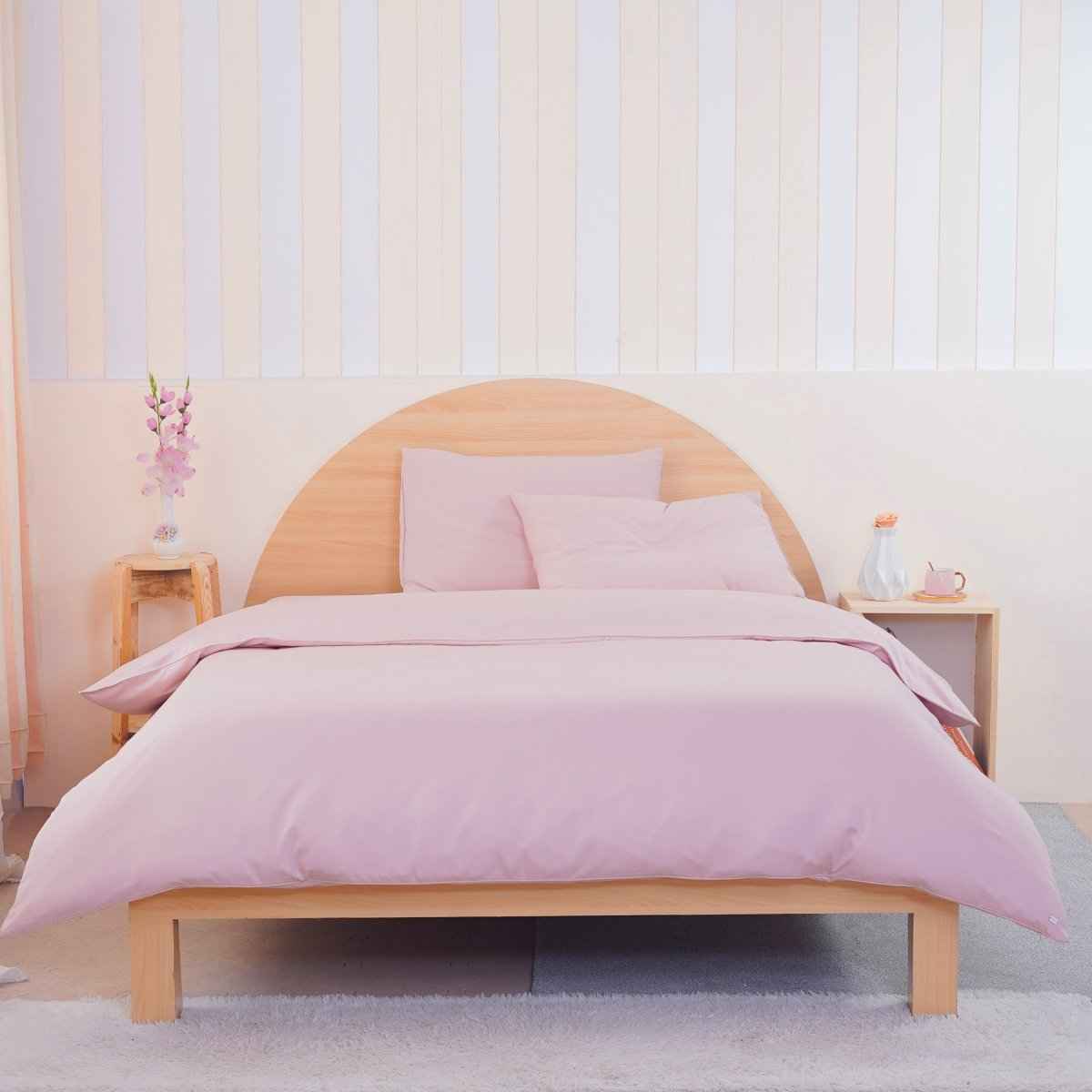 Ackly Bamboo - Blush Pink Duvet Cover